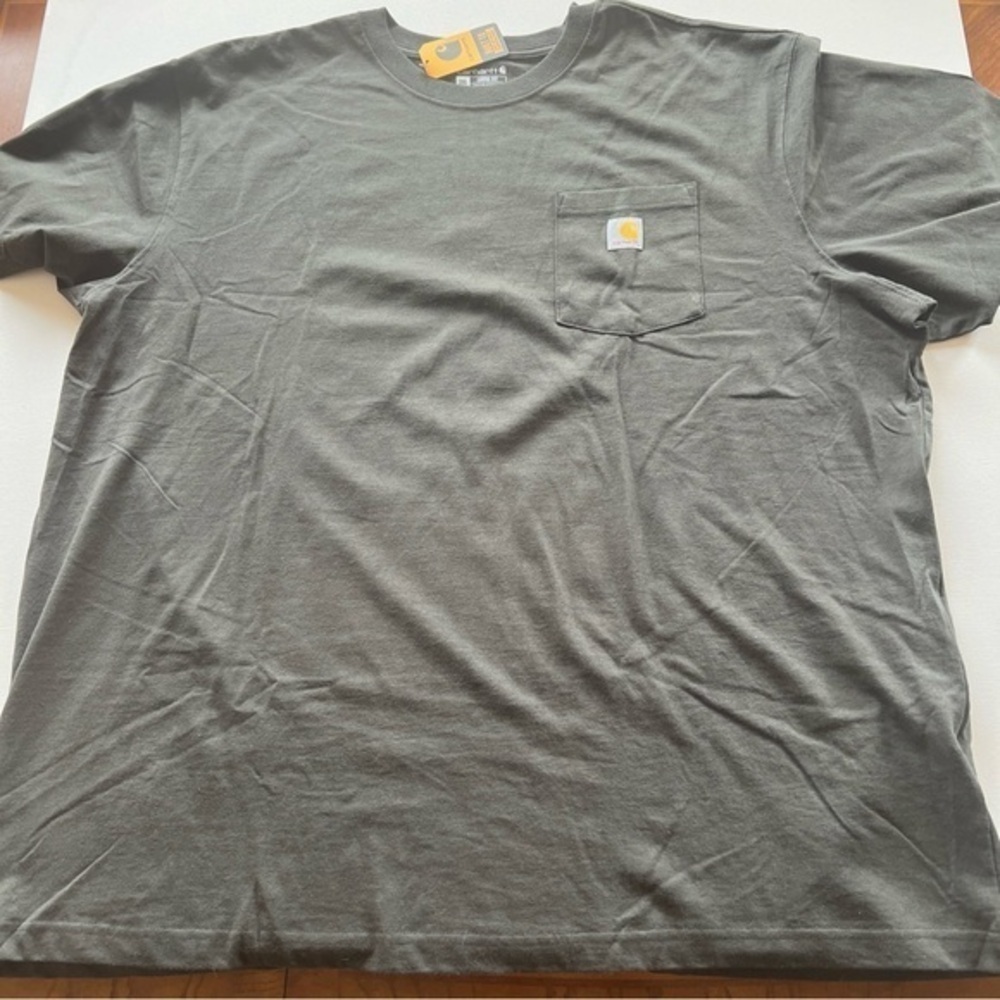 NWT Carhartt Men’s Original Fit Pocket Tee Black SS Size 3XL (Z) - Picture 1 of 4